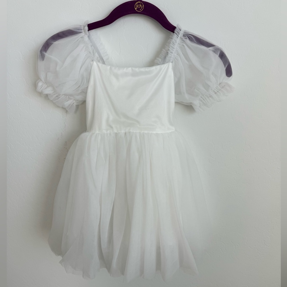Oui Babe Tulle Flower girl dress style Layla in Ivory